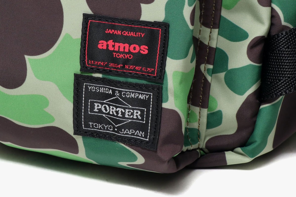 atmos x TAKARA TOMY Transformers Optimus Prime MP-10DC Figure Air Max Day porter bags tee shirts duck camouflage print pattern japan release date info march 26 2020