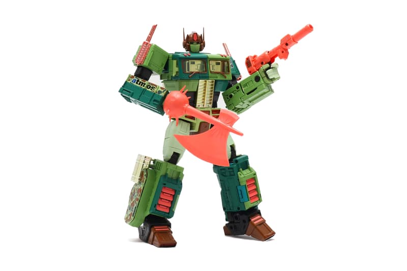 atmos x TAKARA TOMY Transformers Optimus Prime MP-10DC Figure Air Max Day porter bags tee shirts duck camouflage print pattern japan release date info march 26 2020