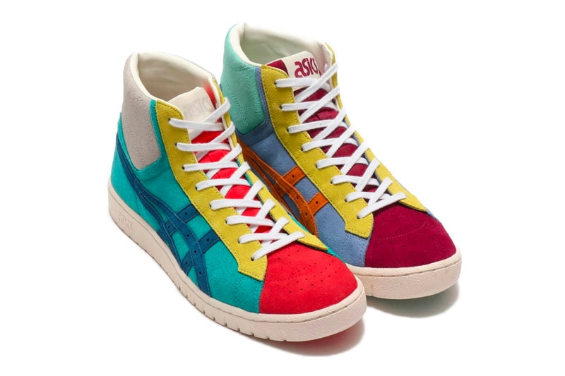 Atmos ASICS GEL PTG MISMATCH sneakers shoes footwear menswear streetwear fabrepoint getter trainers runners spring summer 2020 collection capsule kicks japanese retailer