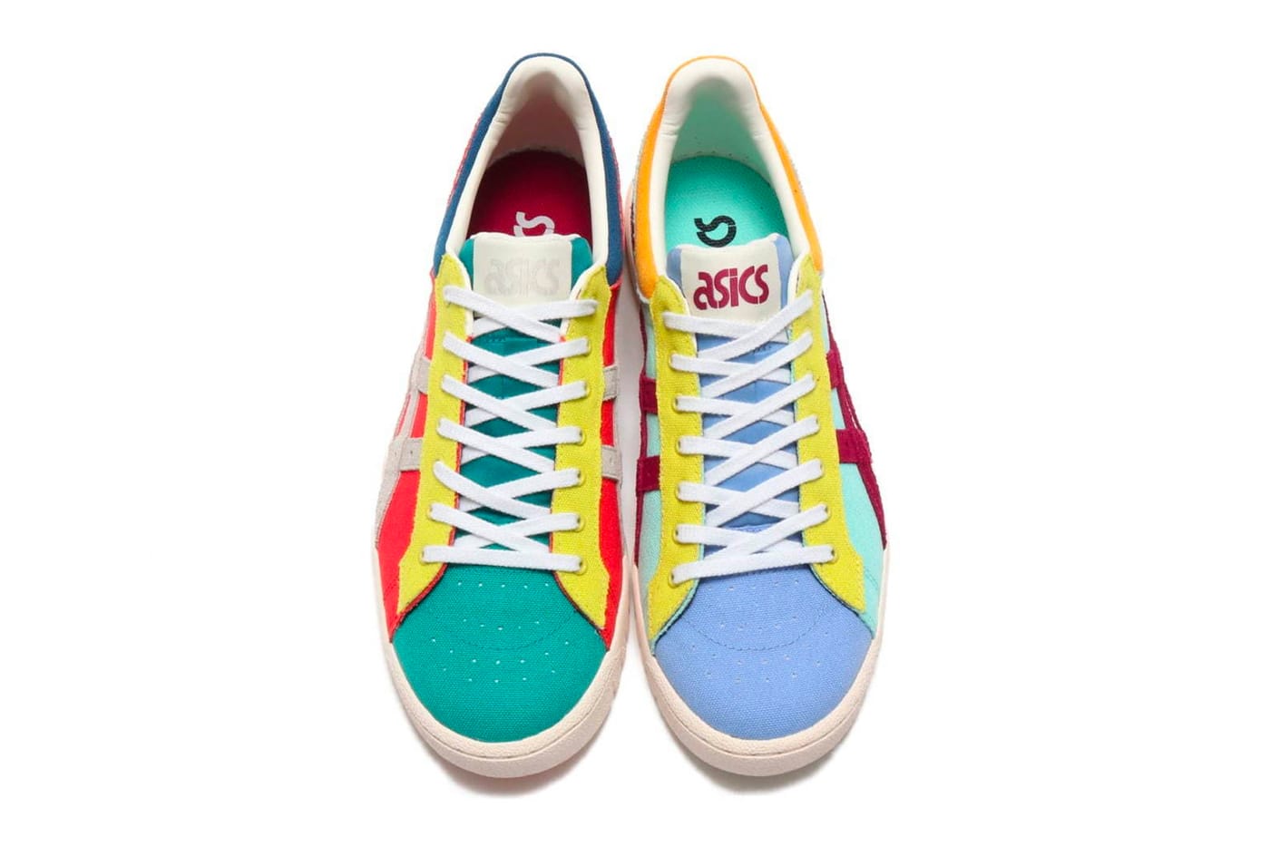 asics multicolor sneakers