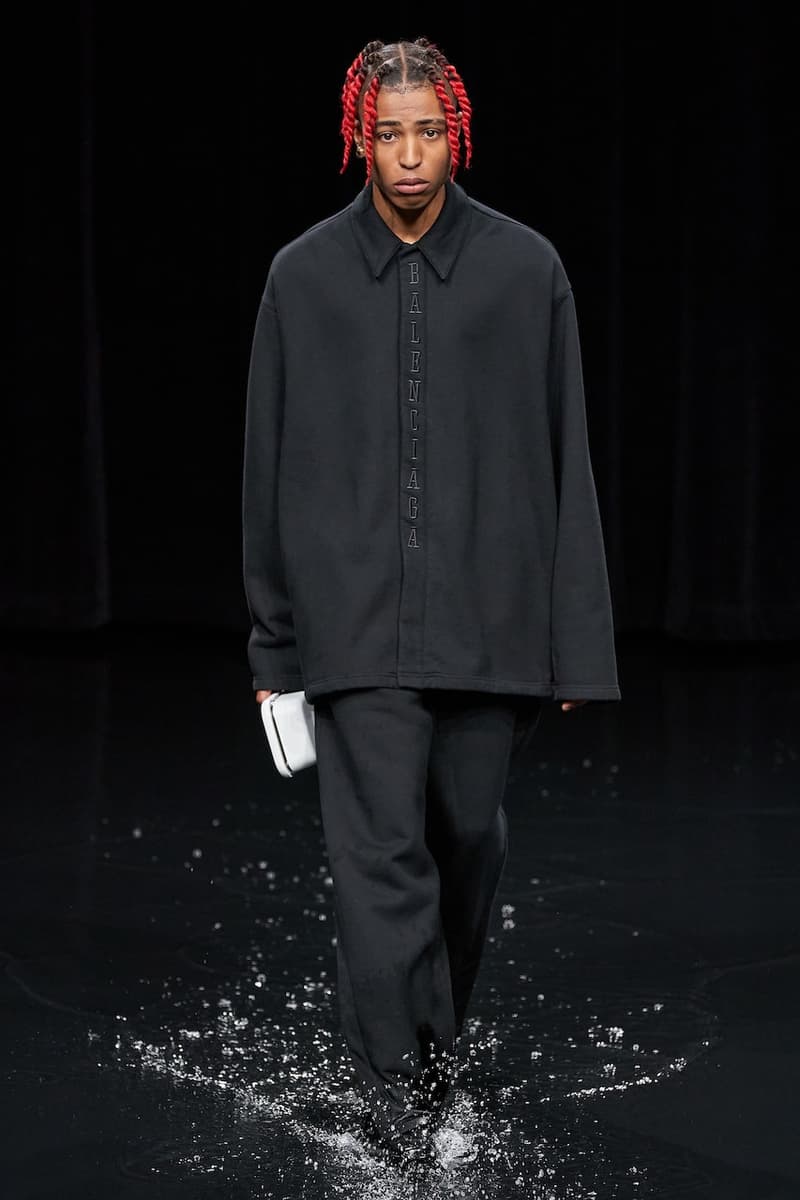 Balenciaga Fall/Winter 2020 fw20 Runway Show Paris Fashion Week Climate Change  Demna Gvasalia Menswear Womenswear collection