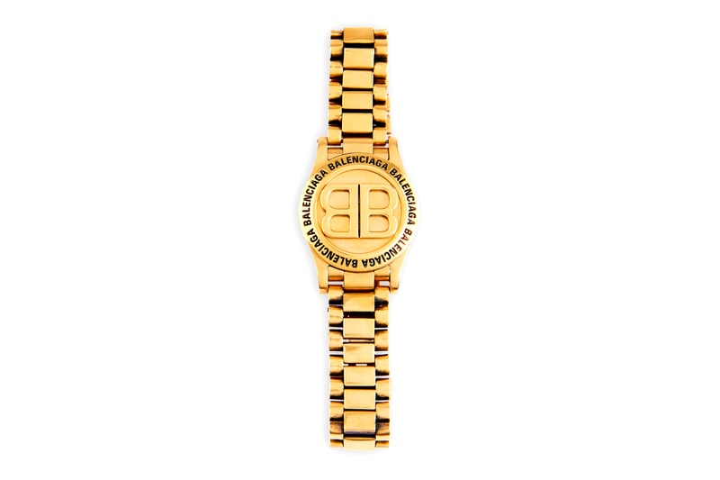 Balenciaga Time Bracelet Gold Silver Release Info Buy Price 