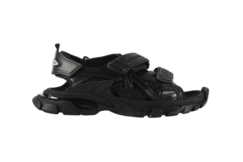Balenciaga Track Sandal Sneaker Spring/Summer 2020 collection footwear ss20 release date info buy colorway white black 617542W2CC11000 617542W2CC19000 menswear neoprene rubber Polyurethane polyester nylon