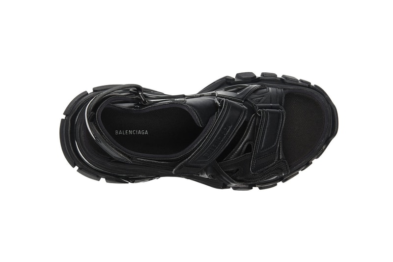 Balenciaga Track Sandal Sneaker Spring/Summer 2020 collection footwear ss20 release date info buy colorway white black 617542W2CC11000 617542W2CC19000 menswear neoprene rubber Polyurethane polyester nylon