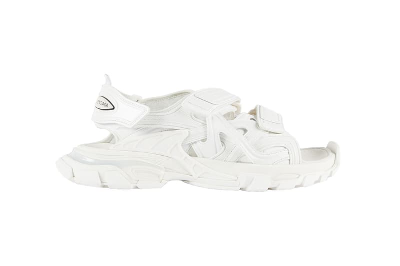 Balenciaga Track Sandal Sneaker Spring/Summer 2020 collection footwear ss20 release date info buy colorway white black 617542W2CC11000 617542W2CC19000 menswear neoprene rubber Polyurethane polyester nylon