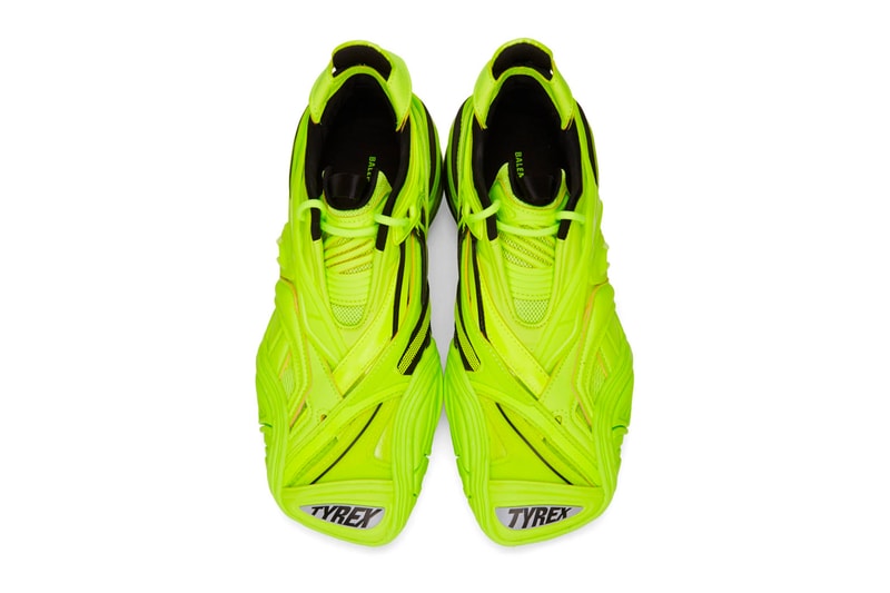 Balenciaga Tyrex Sneakers Fluo Yellow Release Info Buy Price SSENSE
