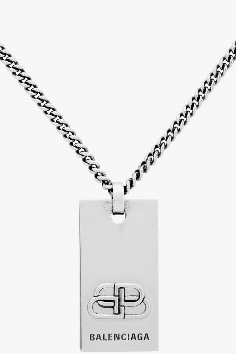 B chain necklace  Balenciaga  Men  Luisaviaroma
