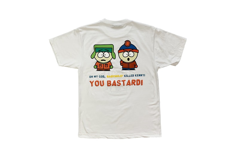'South Park' by Baby Milo by A BATHING APE by Bandulu Street Couture BAPE Bootleg Real-Fake T-shirts Drop Information First Look Graphics "YOU KNOW IT'S REAL IF IT'S FAKE!!!"