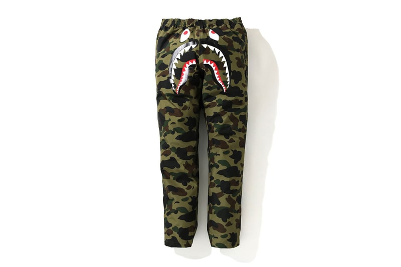 BAPE GORE-TEX Capsule Spring/Summer 2020 Collection parka jacket pants track bucket hat shark mouth logo print graphic ss20 release date info buy march 28