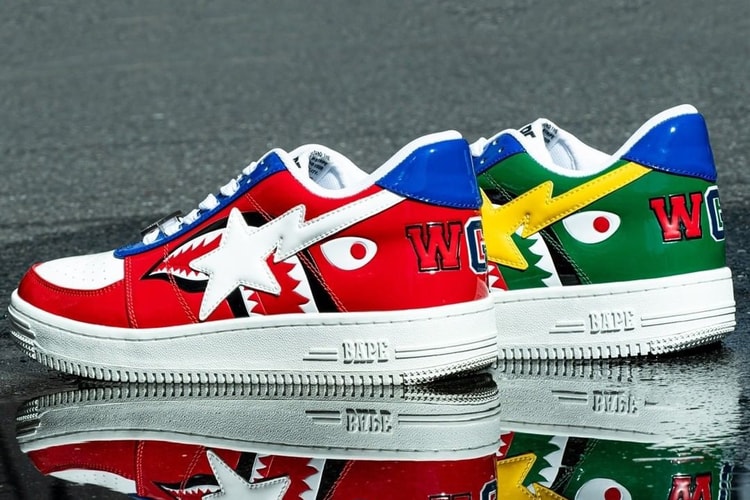 BAPE Serves Up New Shark-Equipped BAPE STAs