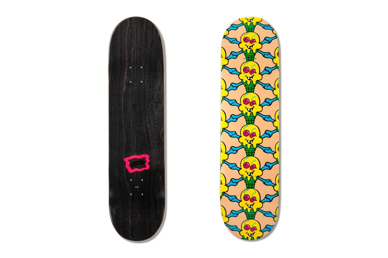 BBC ICECREAM Cross Cones Skate Deck Release Blue Black Info Buy Price