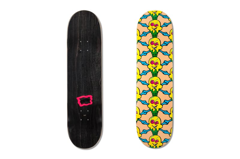 BBC ICECREAM Cross Cones Skate Deck Release Blue Black Info Buy Price