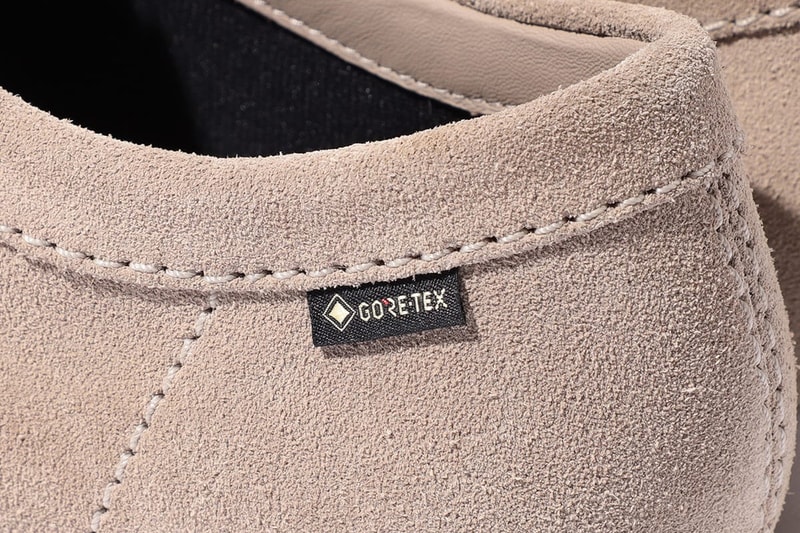 beams clarks wallabee low gore tex beige tan black vibram 