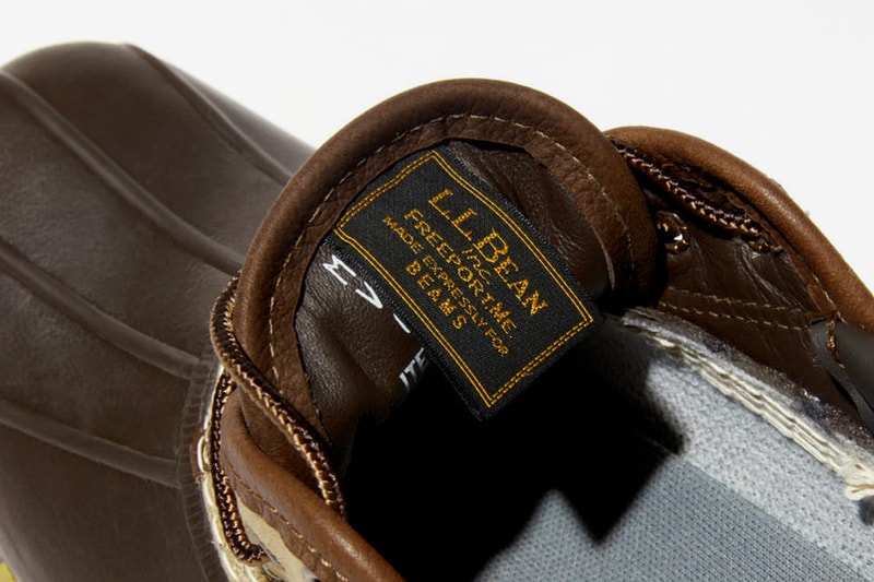 BEAMS PLUS L L Bean Canvas Gumshoes campus rubber waterproof water resistant shoes footwear menswear streetwear trainers rugged hunting outdoors gum sole sartorial bespoke