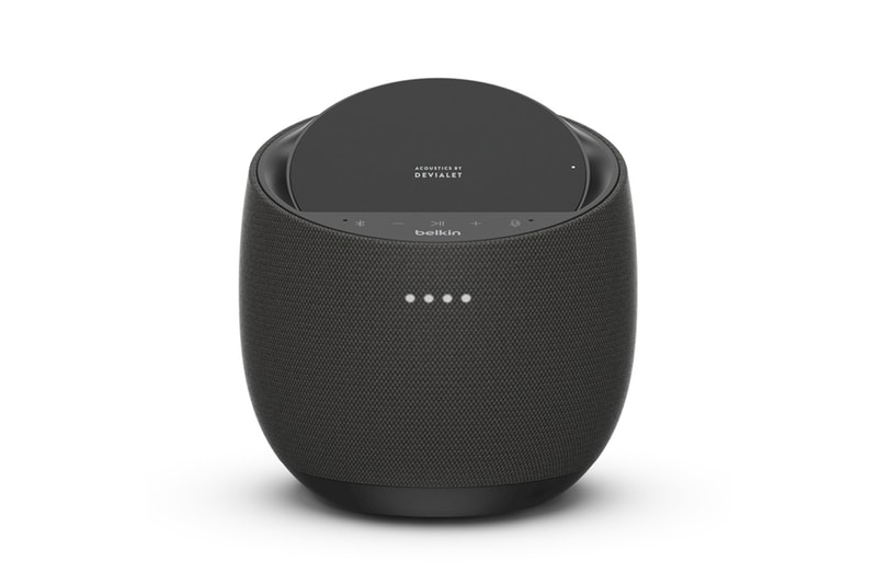 Belkin x Devialet SOUNDFORM ELITE Smart Speaker/Wireless Charger SAM wireless hi-fi google assistant iphone wireless charging speakers 