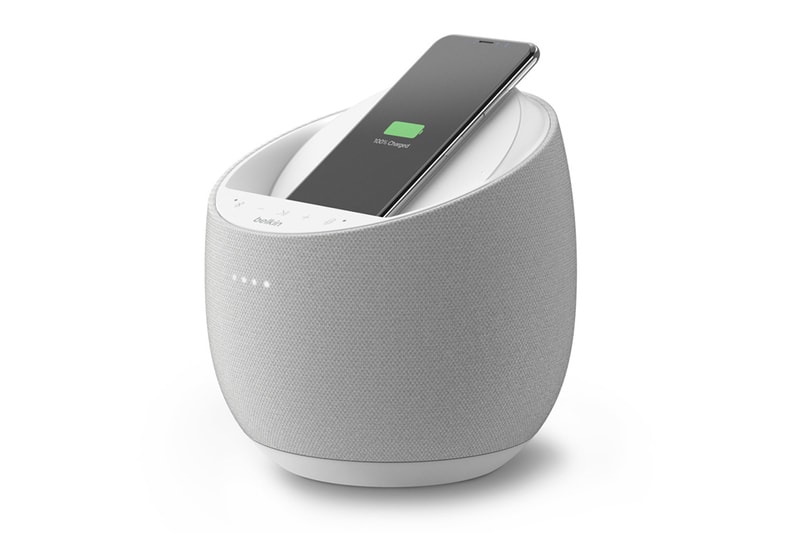 Belkin x Devialet SOUNDFORM ELITE Smart Speaker/Wireless Charger SAM wireless hi-fi google assistant iphone wireless charging speakers 