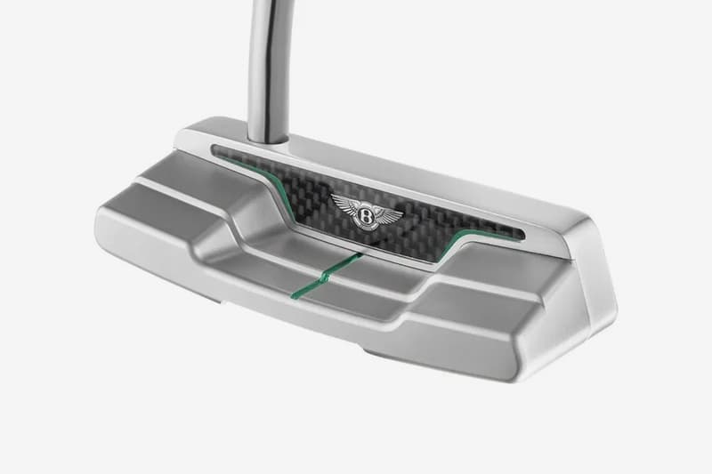 Bentley Golf Tech Collection Golf Clubs Bentley EXP Speed 8 Continental GT woods drivers putter gold carbon fiber titanium