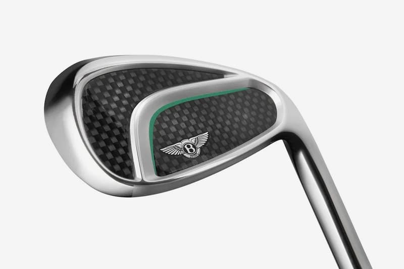 Bentley Golf Tech Collection Golf Clubs Bentley EXP Speed 8 Continental GT woods drivers putter gold carbon fiber titanium 