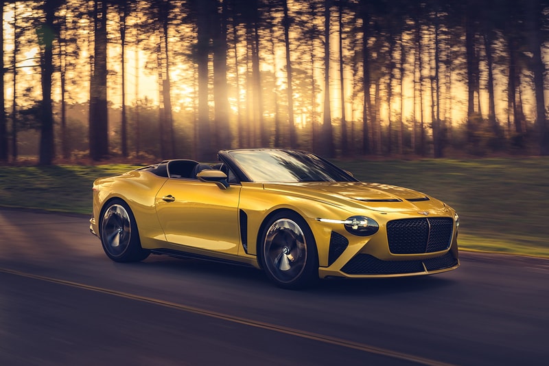Bentley Mulliner Bacalar "Barchetta" Design One-of-12 Limited Edition Coachbuilt Grand Tourer Sports Super Car Announcement News British Engineering Luxury Performance Vehicle $2m USD Roofless Driving Experience 6.0-liter W12 TSI