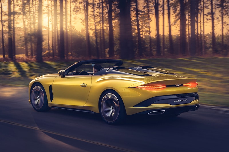 Bentley Mulliner Bacalar "Barchetta" Design One-of-12 Limited Edition Coachbuilt Grand Tourer Sports Super Car Announcement News British Engineering Luxury Performance Vehicle $2m USD Roofless Driving Experience 6.0-liter W12 TSI