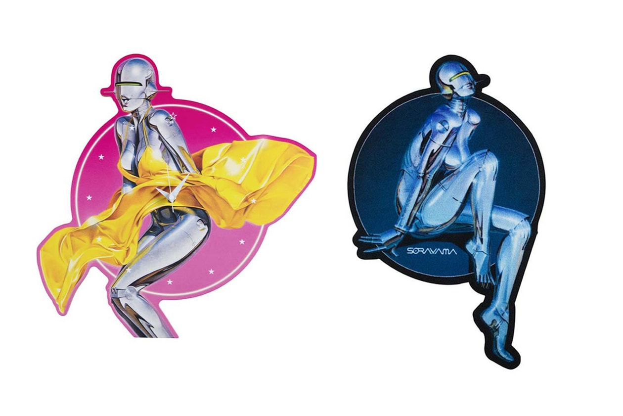 Best Artworks Releasing April 2020 Week 1 Hajime Sorayama Floor Rug Wall Clock