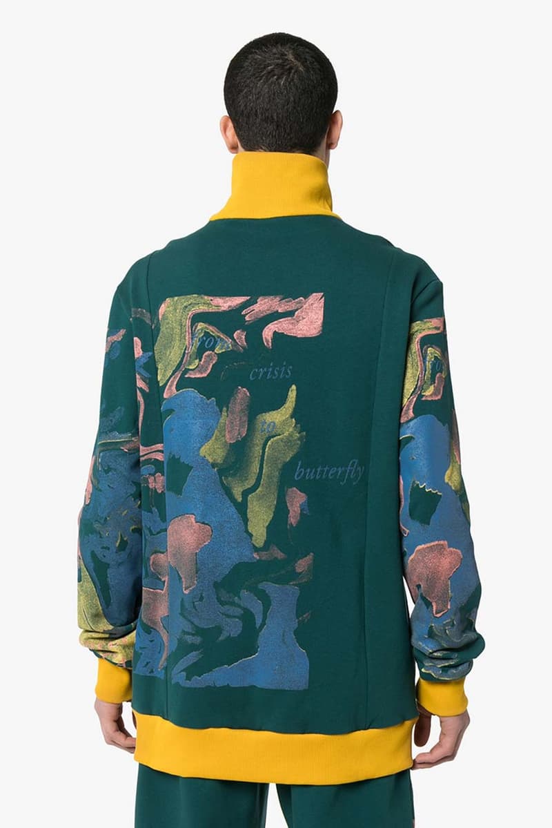 Butterfly Cafe Organic Cotton Windbreaker Jacket 