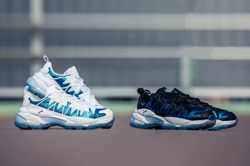 BILLYs PUMA LQD CELL OMEGA Iridescent shoes footwear sneakers menswear streetwear kicks trainers runners spring summer 2020 collection capsule exclusives tokyo retailer 