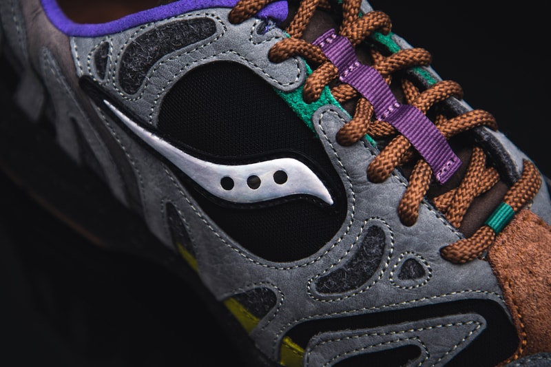bodega saucony grid azura 2000 ever ready suede leather mesh pebbled release information buy cop purchase news details sneaker footwear trainer