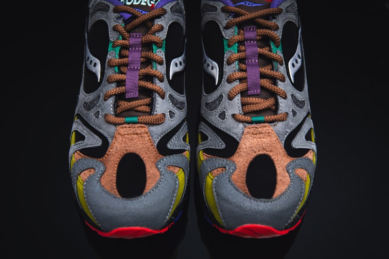 bodega saucony grid azura 2000 ever ready suede leather mesh pebbled release information buy cop purchase news details sneaker footwear trainer