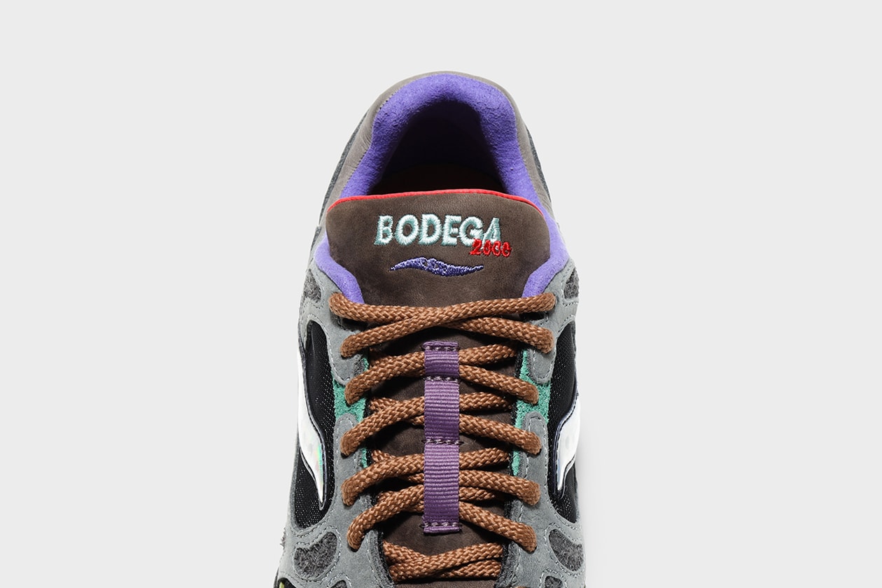 bodega saucony grid azura 2000 ever ready suede leather mesh pebbled release information buy cop purchase news details sneaker footwear trainer