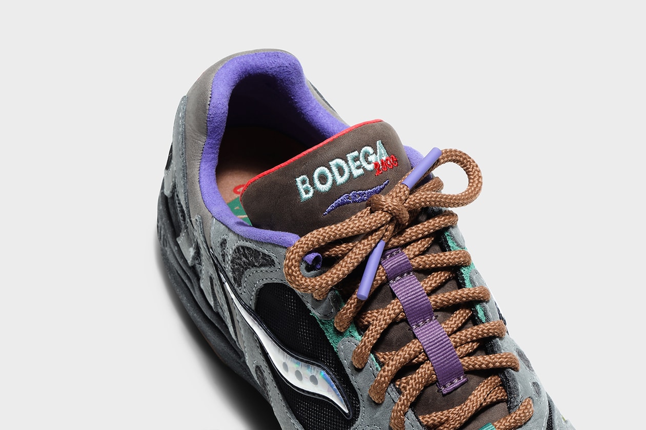 bodega saucony grid azura 2000 ever ready suede leather mesh pebbled release information buy cop purchase news details sneaker footwear trainer