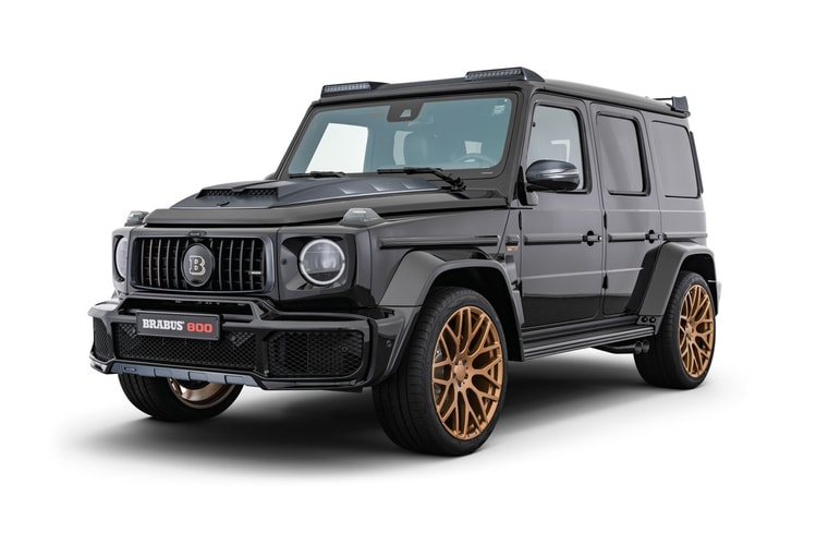 Gilded Details Define the Brabus 800 Mercedes-AMG G63 "Black & Gold Edition"