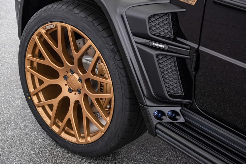 Brabus 800 Mercedes-AMG G63 Black and Gold Edition Reveal Info Buy Price 