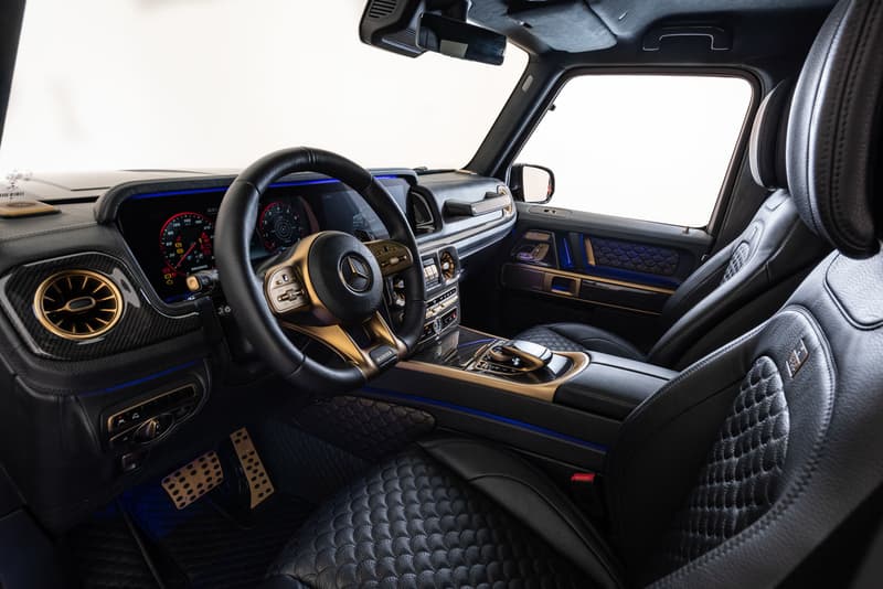 Brabus 800 Mercedes-AMG G63 Black and Gold Edition Reveal Info Buy Price