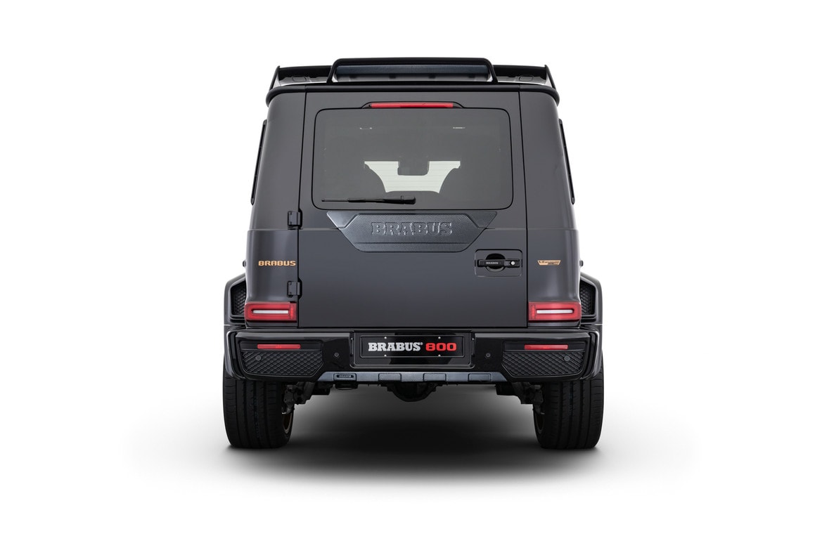 Brabus 800 Mercedes-AMG G63 Black and Gold Edition Reveal Info Buy Price 