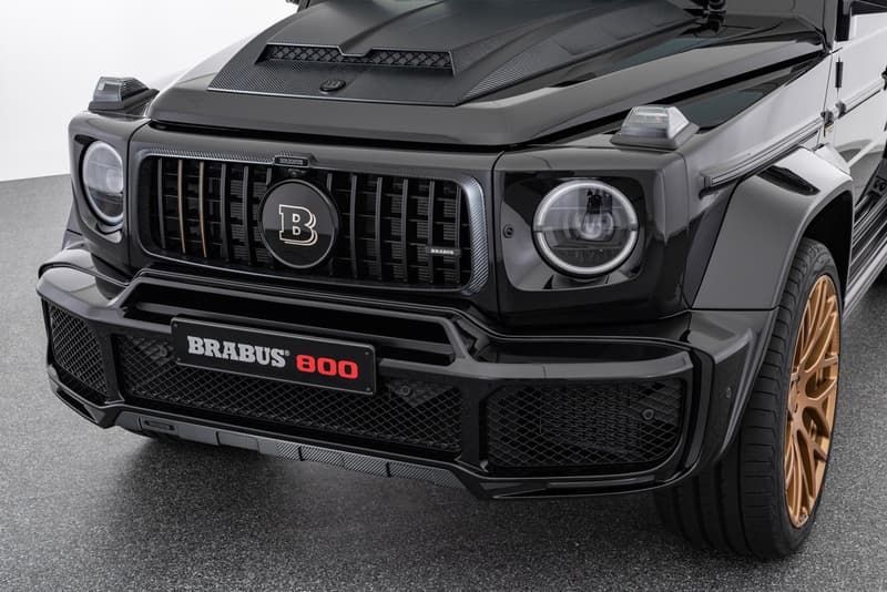 Brabus 800 Mercedes-AMG G63 Black and Gold Edition Reveal Info Buy Price