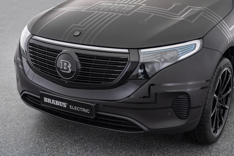 Brabus Electric Concept for Mercedes-Benz EQC 400 Closer Look Official Cars Automotive News German Engineering SUV EV E-PowerXtra Upgrade ZERO EMISSION Bodykit Adjustment Rims Wheels Tuning Company