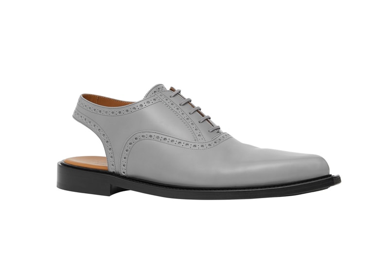 Burberry Men's Spring/Summer 2020 Accessories Cannon Belt Pack Brummell Bag Web Sneakers Oxford Brogues Black Gray