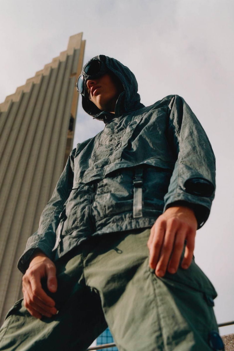 C.P. Company SS20 Collection Lookbook techwear technical apparel sportswear casual contemporary menswear athleisure outerwear garment dyeing spring/summer 2020 goggle 