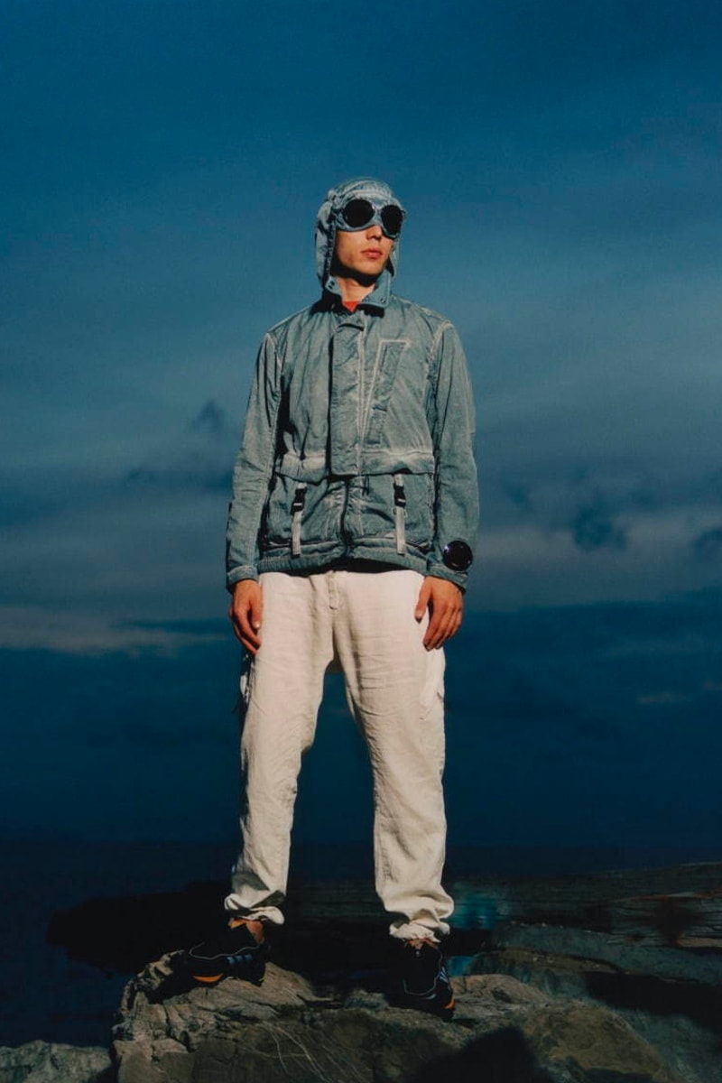 C.P. Company SS20 Collection Lookbook techwear technical apparel sportswear casual contemporary menswear athleisure outerwear garment dyeing spring/summer 2020 goggle 