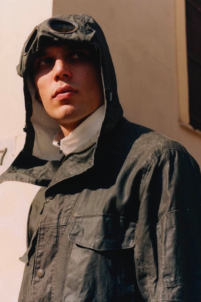 C.P. Company SS20 Collection Lookbook techwear technical apparel sportswear casual contemporary menswear athleisure outerwear garment dyeing spring/summer 2020 goggle