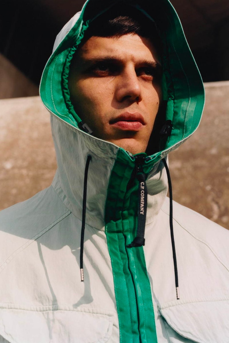 C.P. Company SS20 Collection Lookbook techwear technical apparel sportswear casual contemporary menswear athleisure outerwear garment dyeing spring/summer 2020 goggle 