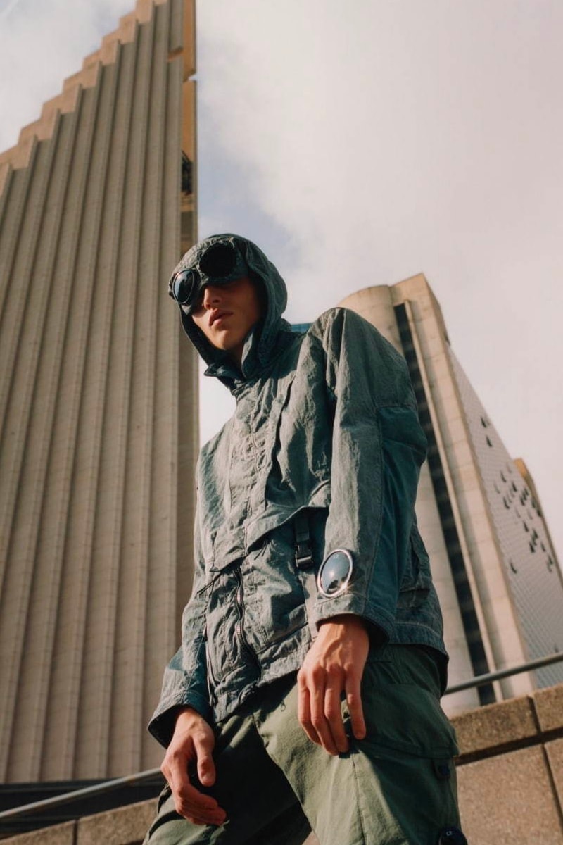 C.P. Company SS20 Collection Lookbook techwear technical apparel sportswear casual contemporary menswear athleisure outerwear garment dyeing spring/summer 2020 goggle 