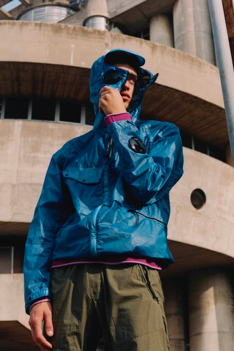 C.P. Company SS20 Collection Lookbook techwear technical apparel sportswear casual contemporary menswear athleisure outerwear garment dyeing spring/summer 2020 goggle 