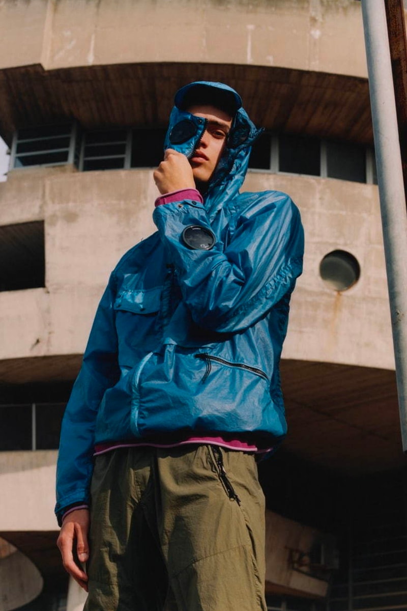C.P. Company SS20 Collection Lookbook techwear technical apparel sportswear casual contemporary menswear athleisure outerwear garment dyeing spring/summer 2020 goggle 