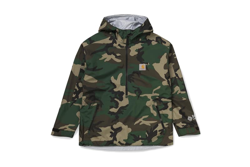 Carhartt WIP GORE-TEX Infinium SS20 Capsule collection collaboration jacket zip hat cap spring summer 2020 release date info buy