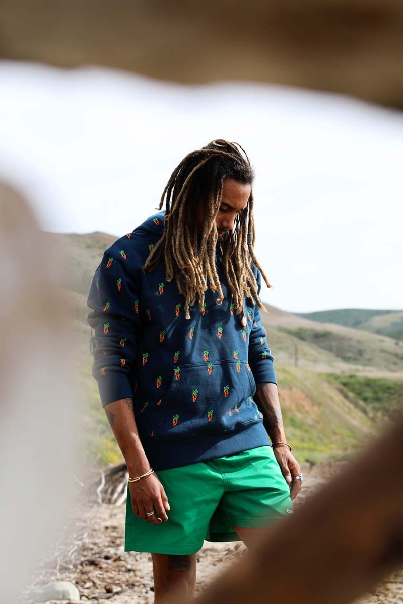 carrots spring summer 2020 spring20 ss20 collection lookbook drop polos rugbys new era hats drawstring mock neck crew necks terry fleece rugbies sweat suits tees nylon casual pants shorts drawstring khakis polos