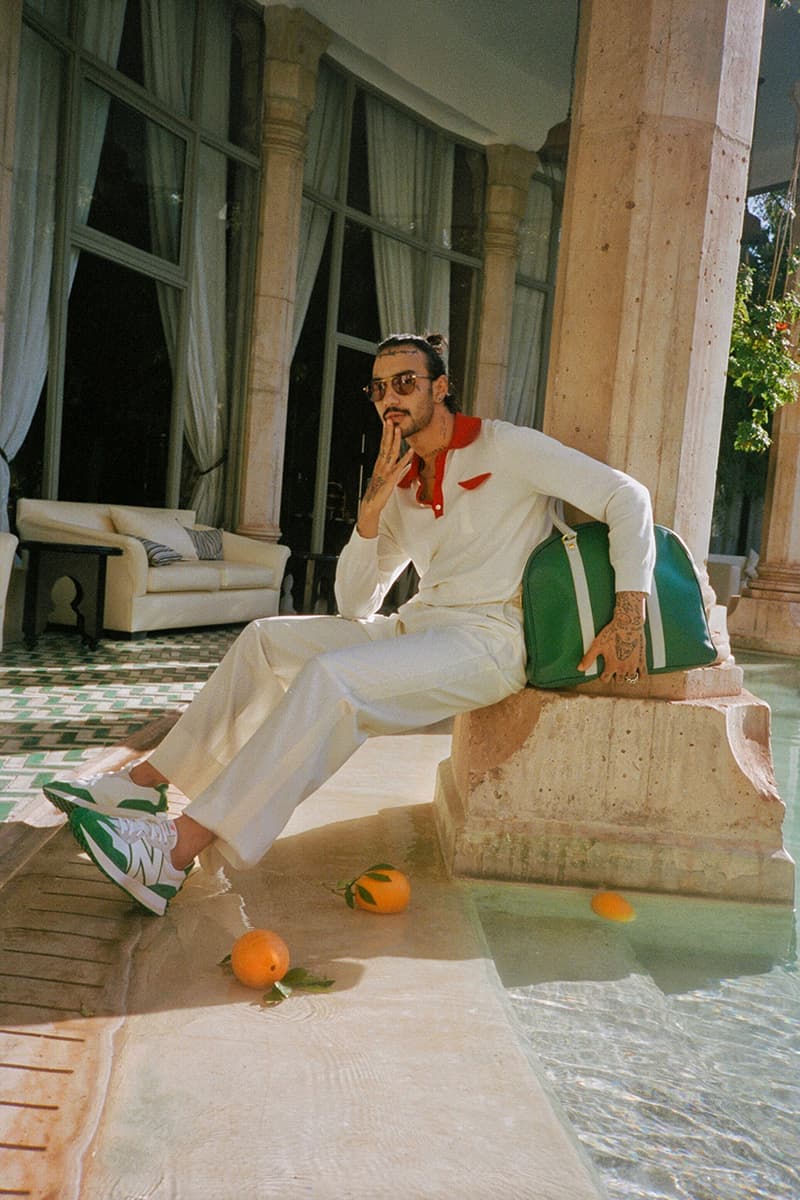 casablanca new balance spring summer 2020 campaign imagery release information 827 buy cop purchase news browns end