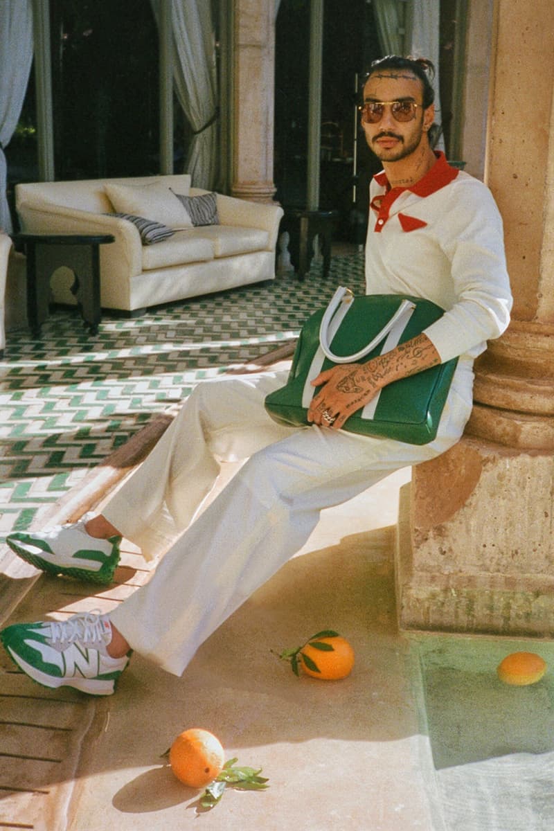 casablanca new balance spring summer 2020 campaign imagery release information 827 buy cop purchase news browns end