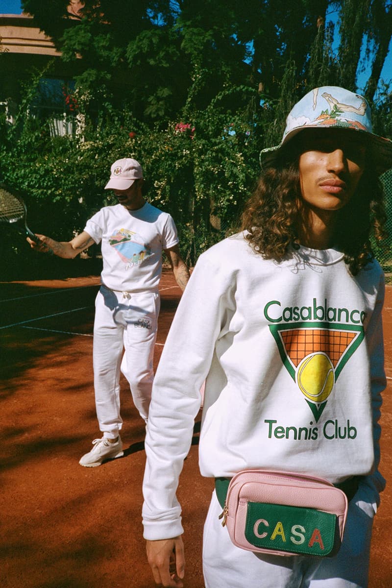 casablanca new balance spring summer 2020 campaign imagery release information 827 buy cop purchase news browns end